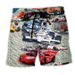 Car Racing Speed Cool Style - Beach Short