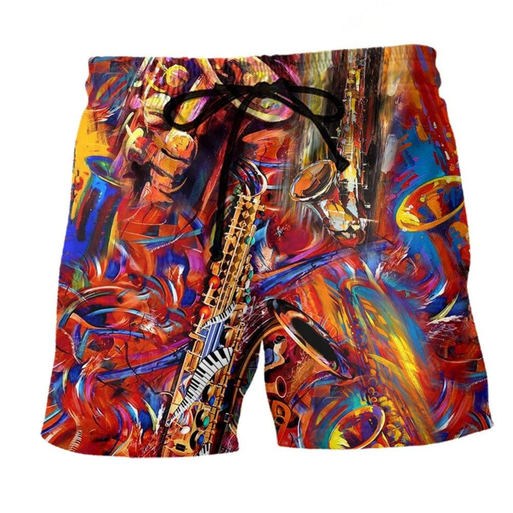 Music To The Soul Artistic - Beach Short