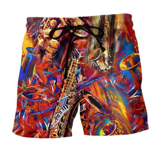 Music To The Soul Artistic - Beach Short