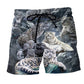 Catamount Relaxing Animal Lover - Beach Short