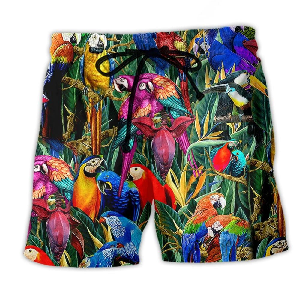 Parrot Tropical Amazing Style - Beach Short