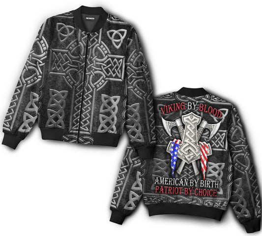 Viking by blood amazing - Bomber jacket - BOMJ06TNH070921-Owls Matrix