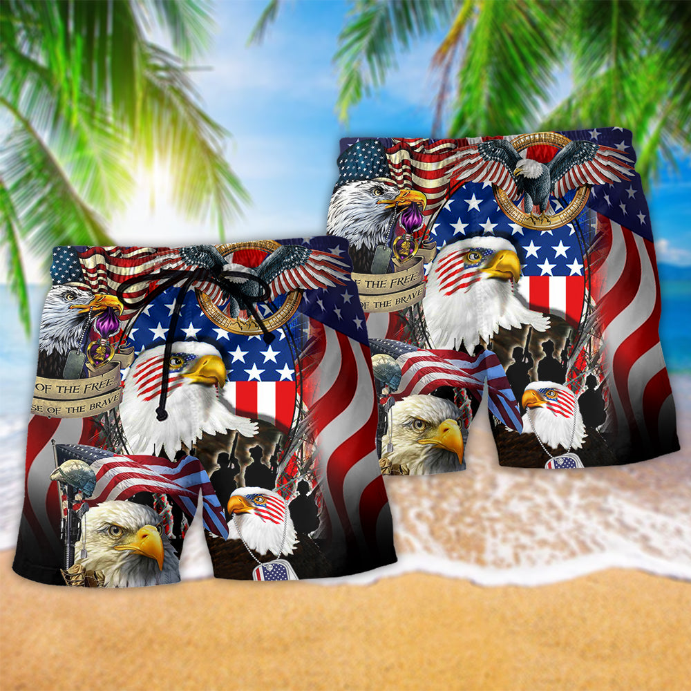 Veteran True Hero Heart Strength – Beach Short