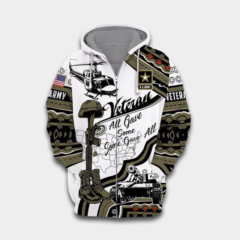 Veteran Army Never Forget Tribute Art Hoodie 11 - 3D Hoodie