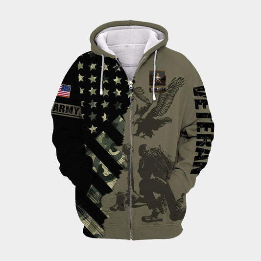 Veteran Army Never Forget Tribute Art Hoodie 14– 3D Hoodie