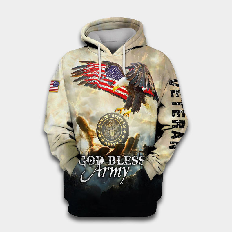 Veteran Army Never Forget Tribute Art Hoodie 5 - 3D Hoodie