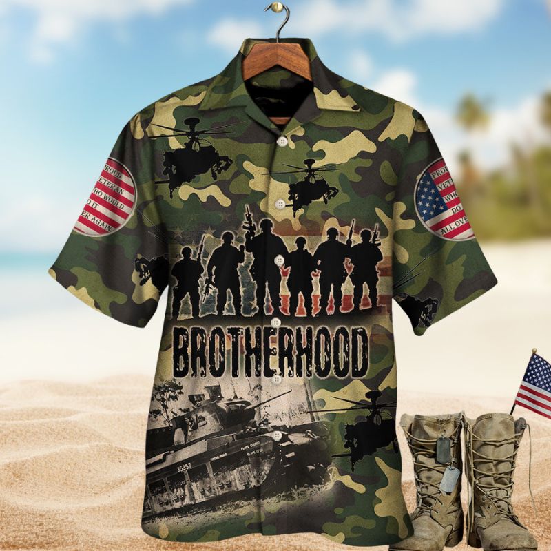 Veteran Brave Veteran Edition – Hawaiian Shirt
