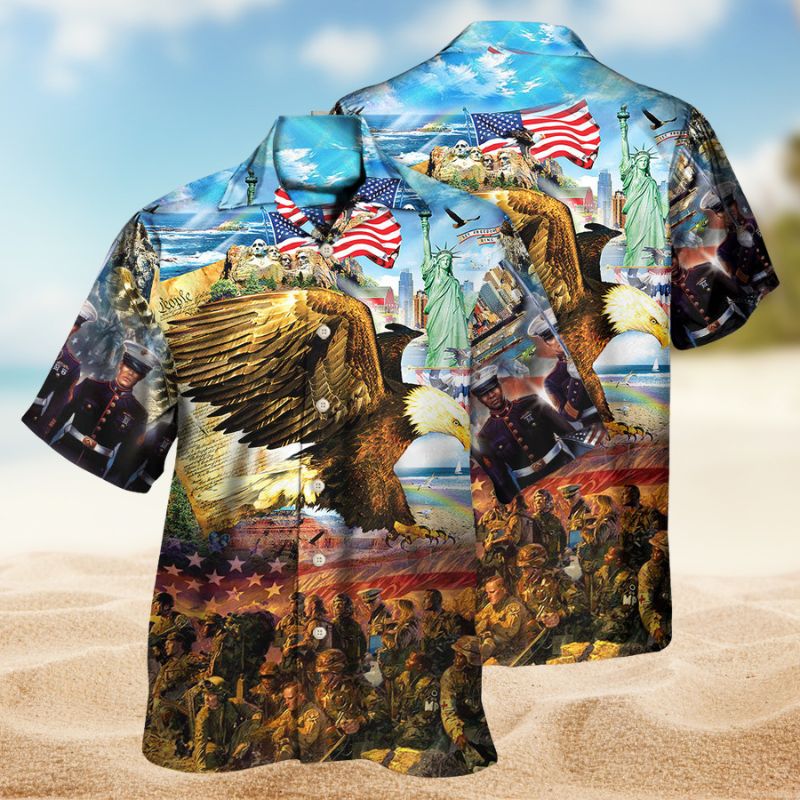 Veteran Call To Colors Edition – Hawaiian Shirt