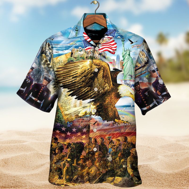 Veteran Call To Colors Edition – Hawaiian Shirt