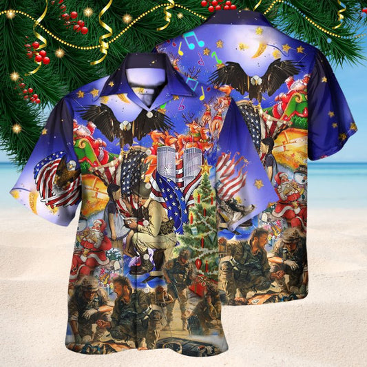 Veteran Christmas Edition – Hawaiian Shirt