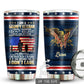Veteran Grumpy Bold Personalized 20 Oz Tumbler