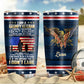Veteran Grumpy Bold Personalized 20 Oz Tumbler