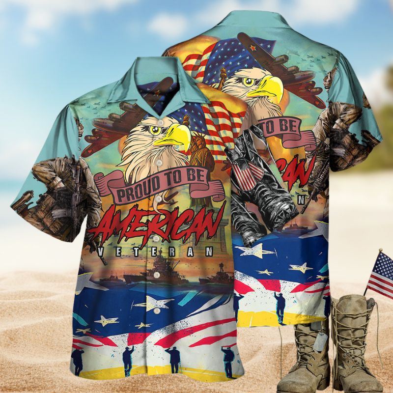Veteran Proud American Edition – Hawaiian Shirt