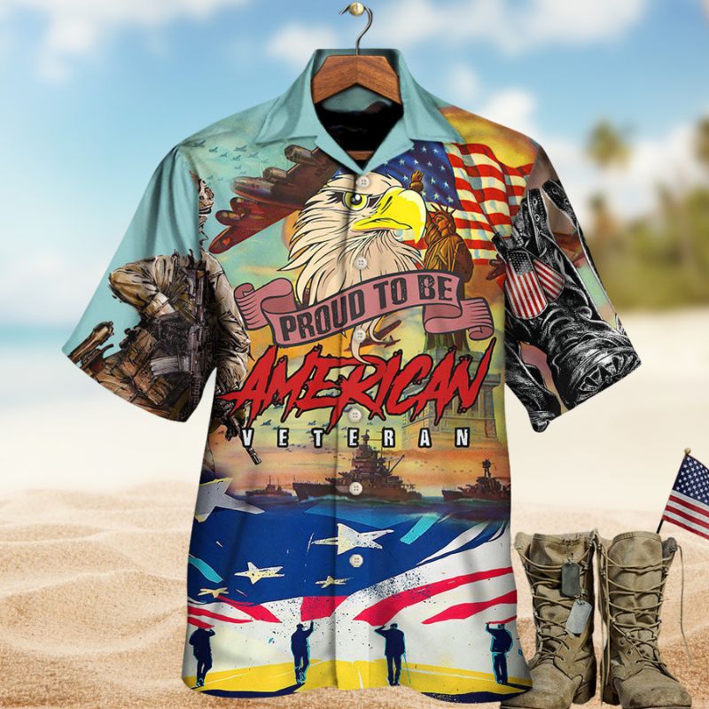 Veteran Proud American Edition – Hawaiian Shirt