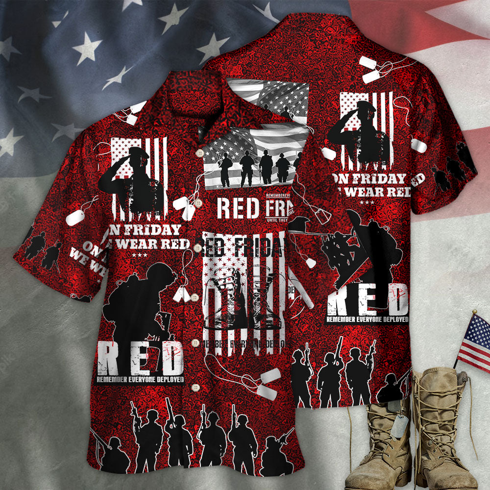 Veteran Red Friday Limited Edition – Hawaiian Shirt