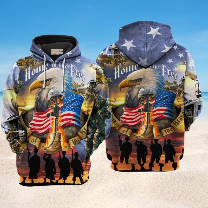 Veteran Remember The Days Tribute Art – 3D Hoodie