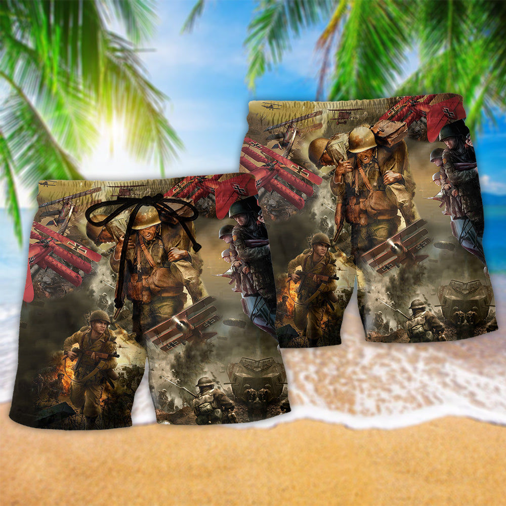 Veteran War And Peace Classic - Beach Short