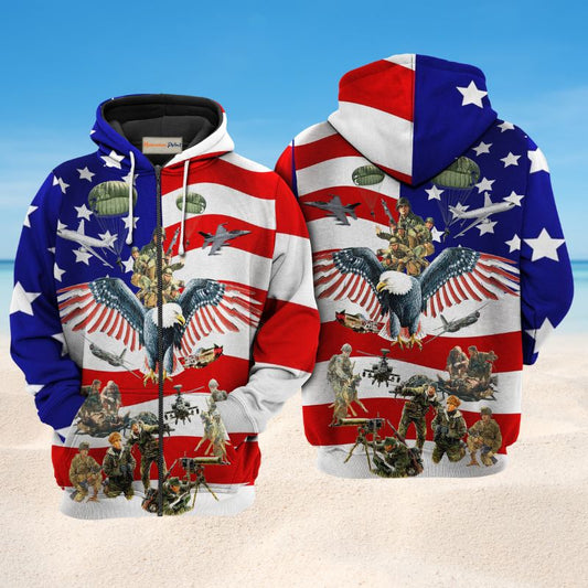 Veteran We Remember You - 3D Hoodie