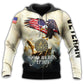 Veteran God Bless Army - 3D Hoodie