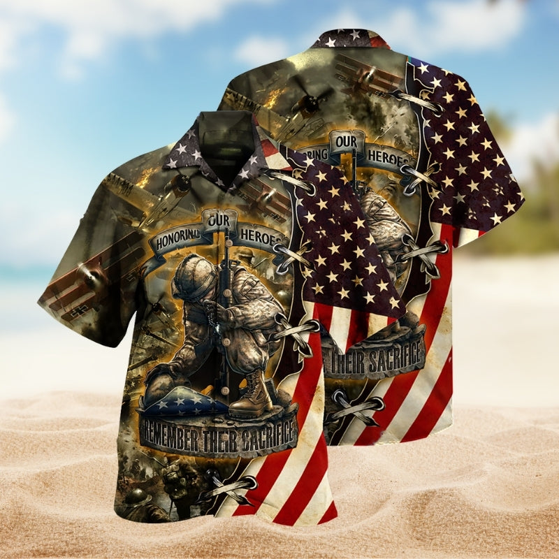 Veteran Honoring Our Heroes Limited Edition – Hawaiian Shirt