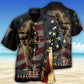 Veteran Patriotic USA Flag Tribute – Hawaiian Shirt