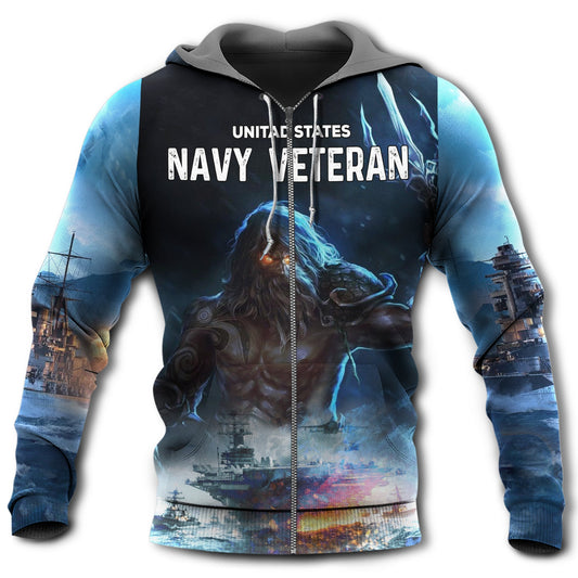 Veteran US Navy Pride Style - 3D Hoodie