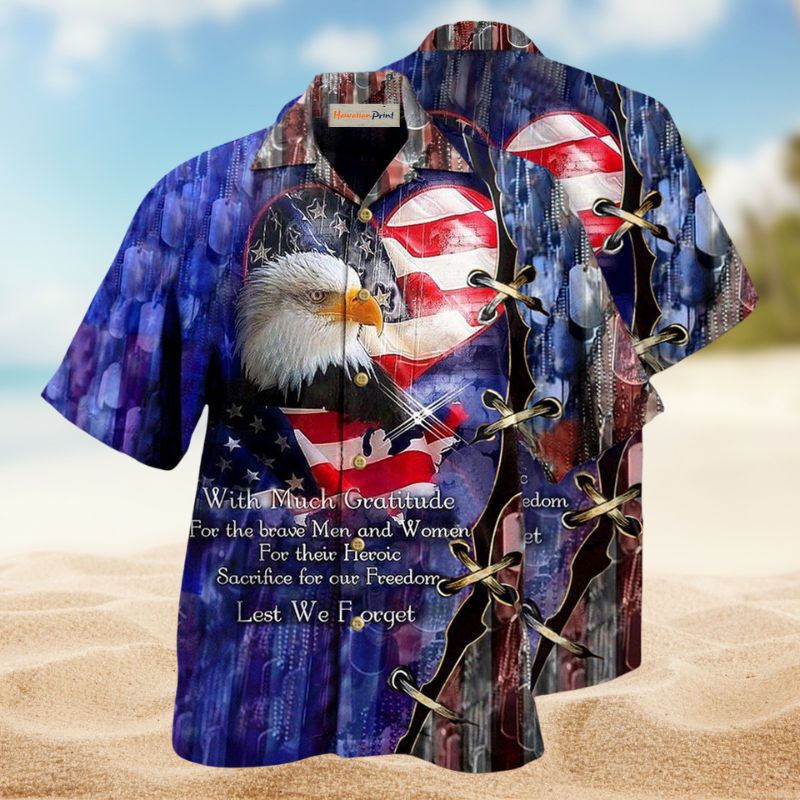 Veterans Thank You From The Heart Edition – Hawaiian Shirt