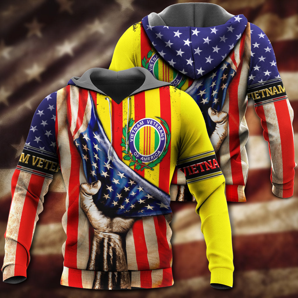 Vietnam Veteran Amazing Style - 3D Hoodie 