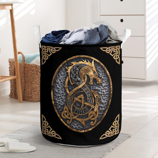 Cool viking - Laundry basket - LAUB01LIN190222-Owls Matrix