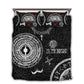 Viking Baldur Norse Mythology Tattoo Bedding Cover For Norse Bedroom Decor