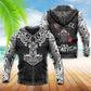 Viking Blood Black White Style - 3D Hoodie