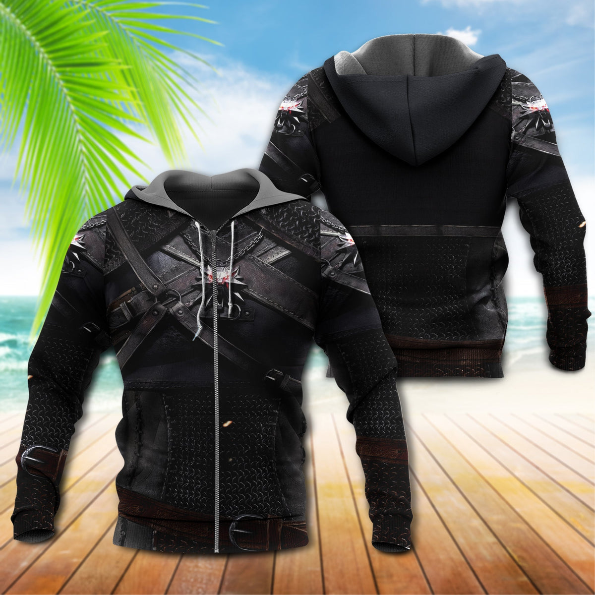 Viking Blood Modern Dark Style - 3D Hoodie