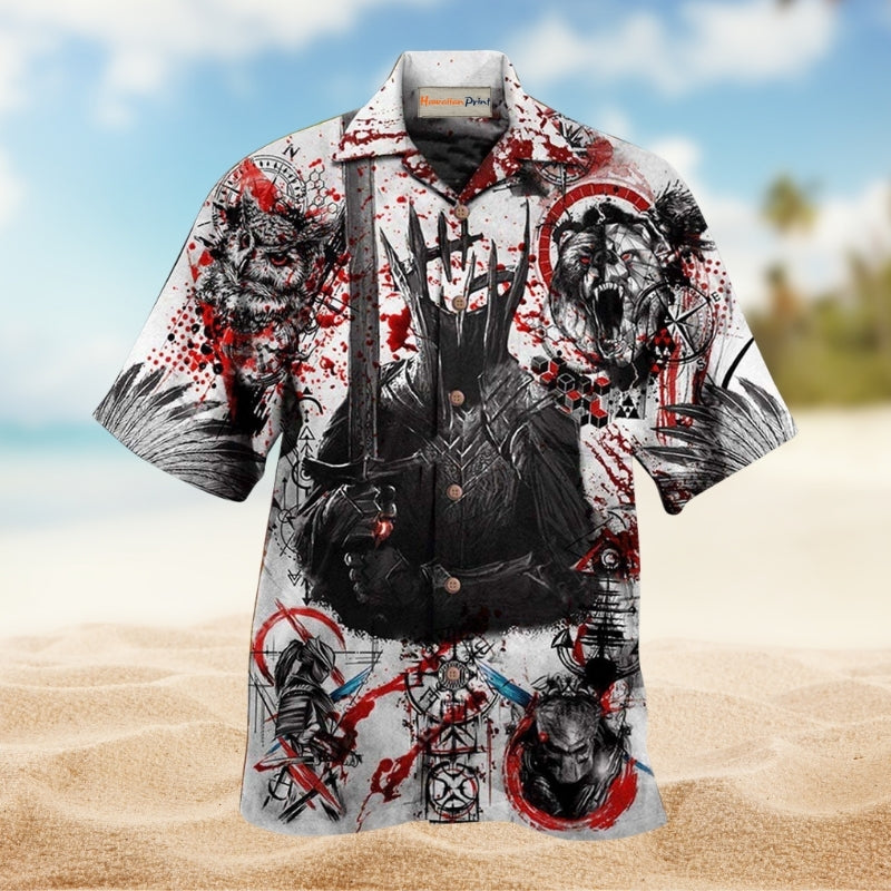 Viking Dare To Fight With Knight Limited Edition – Hawaiian Shirt