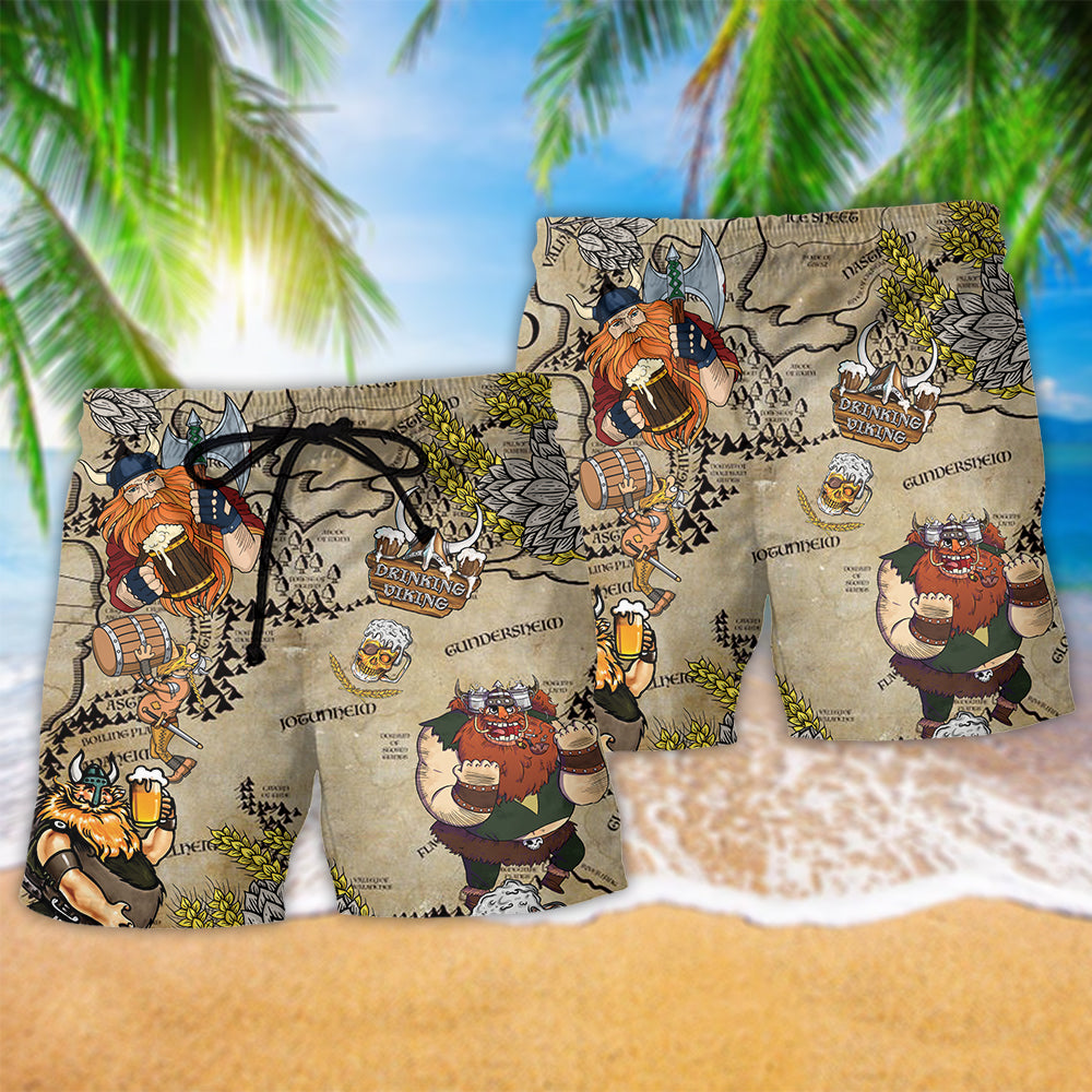 Viking Beer Drinking Life – Beach Short