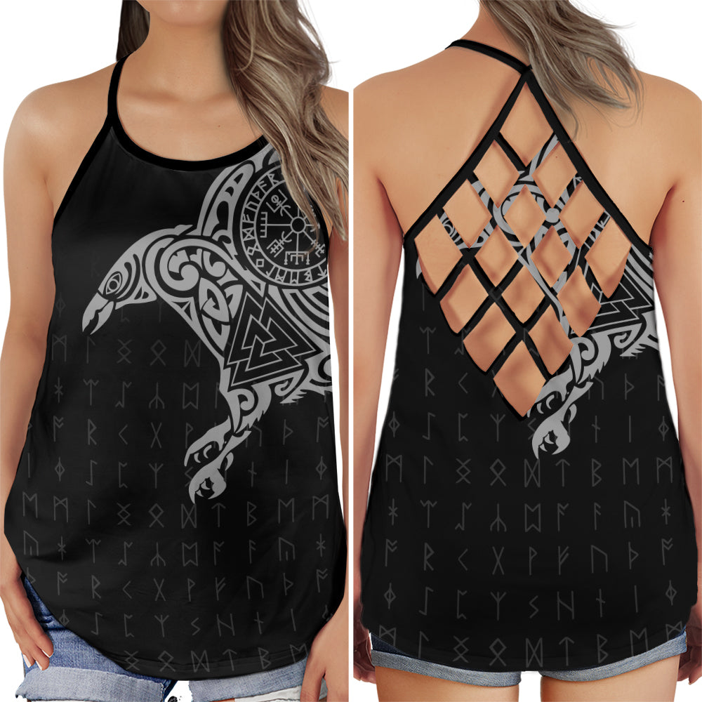 Viking Eagle Power Warrior Spirit - Hollow Tank Top