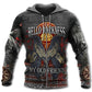 Viking Dark Quote Grey Style - 3D Hoodie