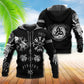 Viking Huginn And Muninn Tattoo Style - 3D Hoodie