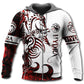 Viking Hydra Legend Red White - 3D Hoodie