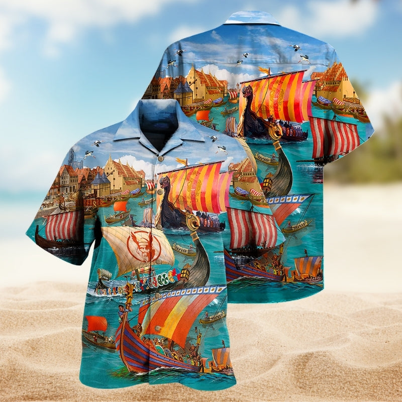 Viking Land Of Vikings Home Of Power Limited Edition – Hawaiian Shirt