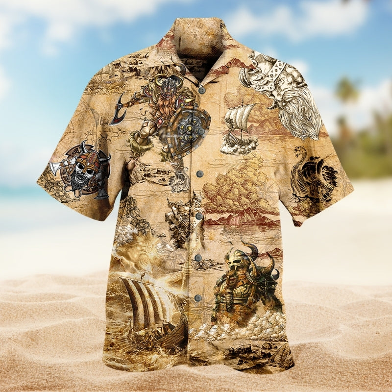 Viking Life And Journey To Valhalla Limited Edition – Hawaiian Shirt
