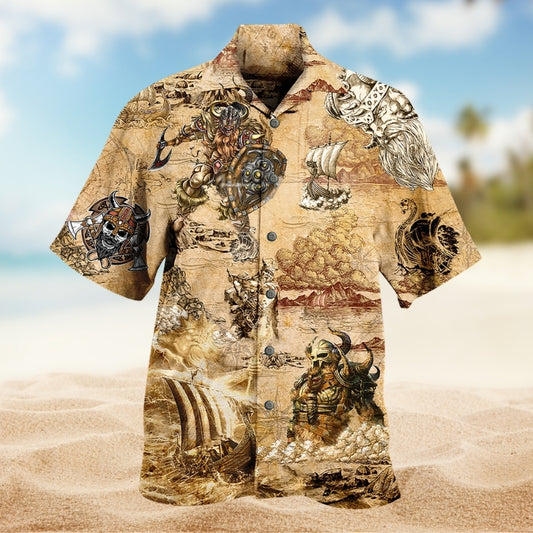 Viking Life And Journey To Valhalla Limited Edition – Hawaiian Shirt