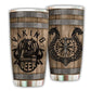 Viking Man Love Beverage With Wood 20 Oz Tumbler