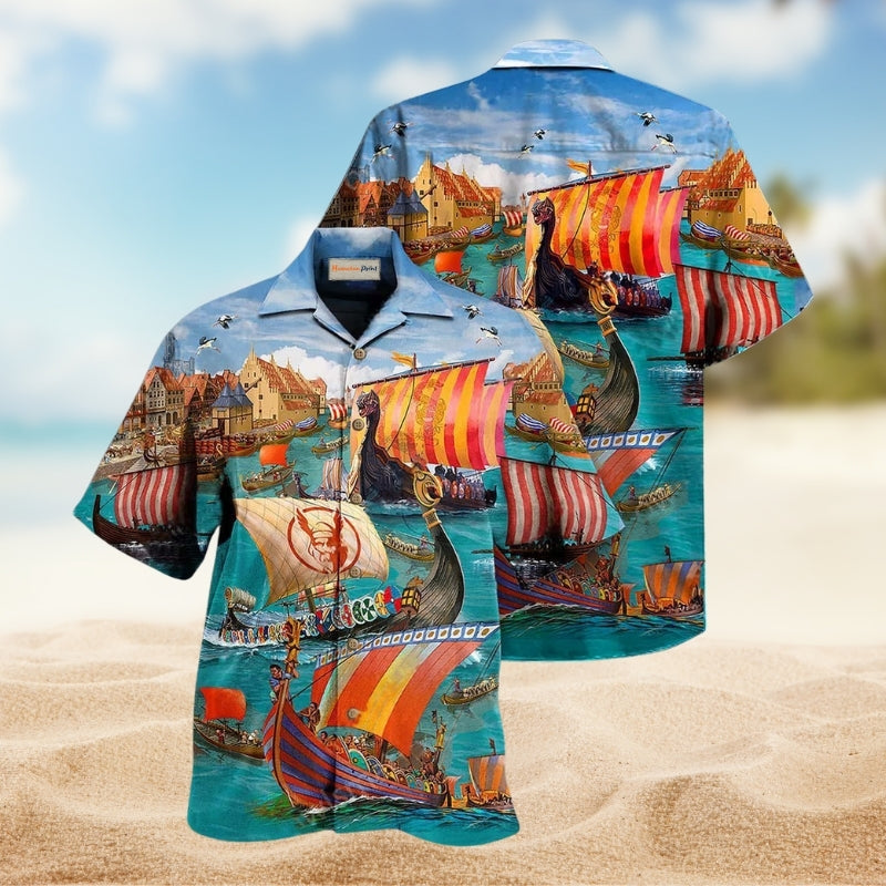 Viking Sail Let War Limited Edition – Hawaiian Shirt