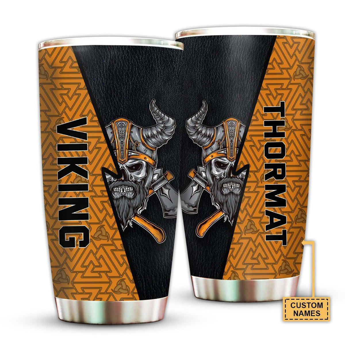Viking Sacred Warrior Personalized 20 Oz Tumbler