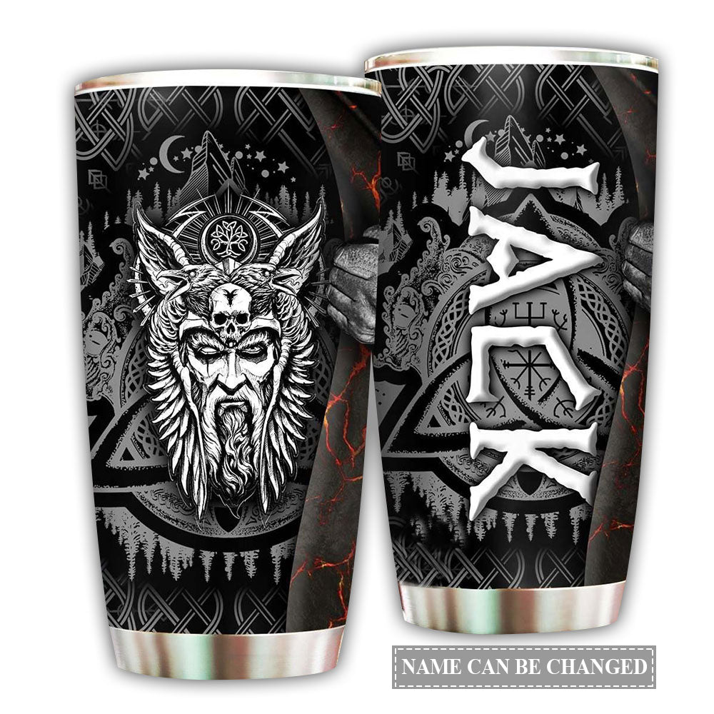 Viking Sign Blood Personalized 20 Oz Tumbler For Coffee Travel And Daily Use