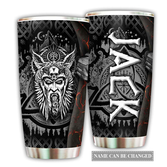 Viking Sign Blood Personalized 20 Oz Tumbler For Coffee Travel And Daily Use
