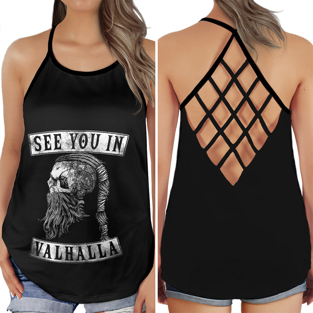Viking Strong See You In Valhalla – Hollow Tank Top