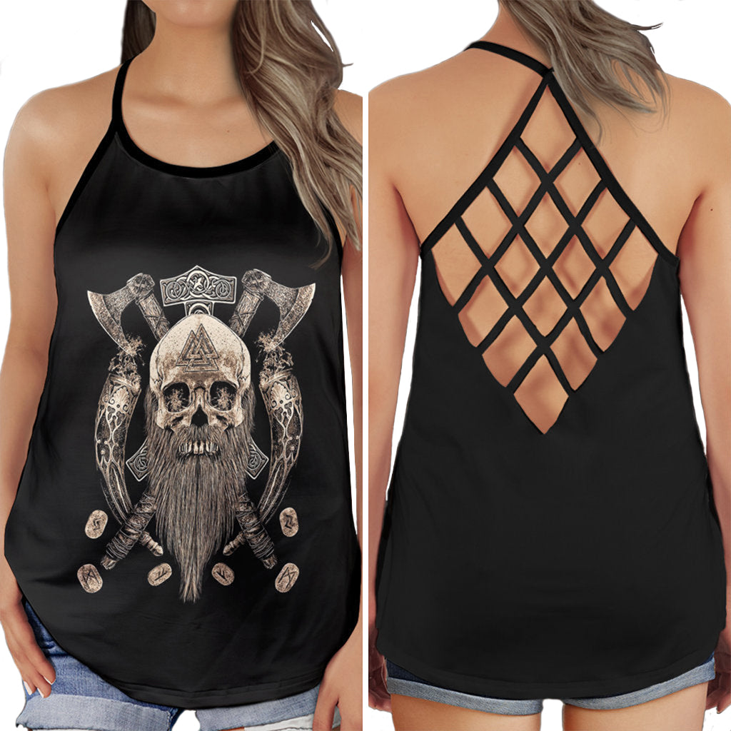 Viking Stronger Cool Norse Warrior Style – Hollow Tank Top