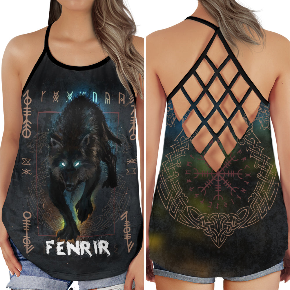 Viking Fenrir Wild Power - Hollow Tank Top