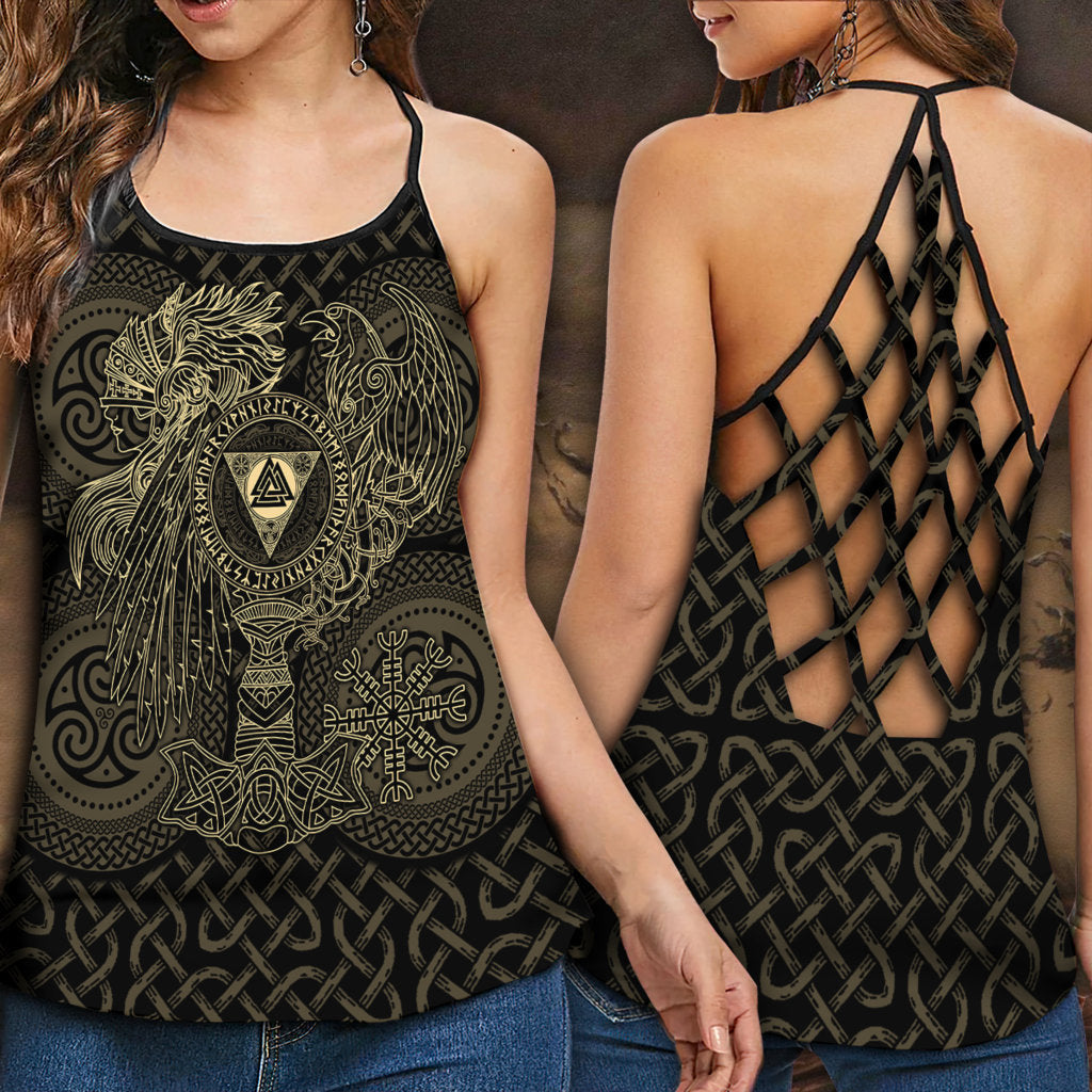 Viking Strong Pattern Cool – Hollow Tank Top